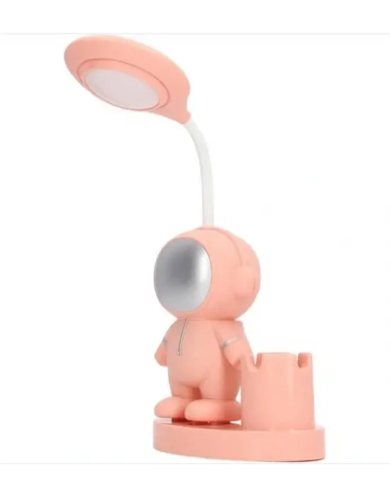 Led Astronot Masa Lambası Ve Kalemlik