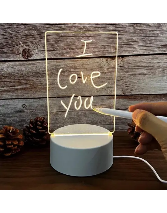 Led Çizim Tableti Gece Lambası