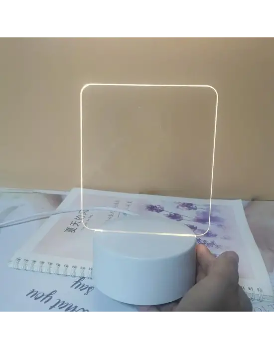 Led Çizim Tableti Gece Lambası