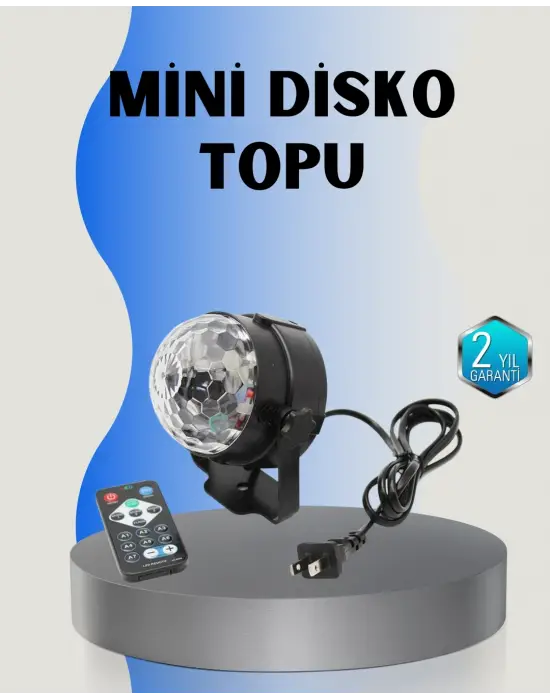 Led Disko Topu Sahne Parti Aydınlatma