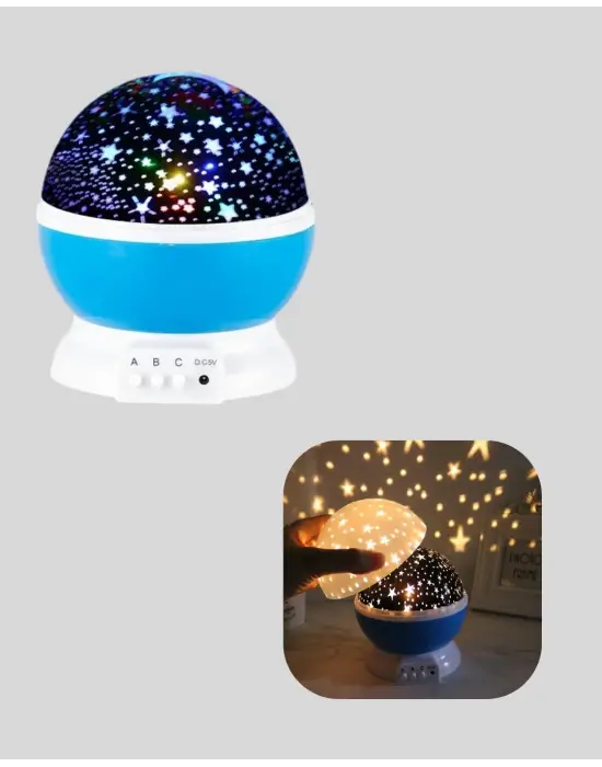 Led Gece Lambası 6 Renk Seçenekli Yumuşak Işıklı Uyku Yardımcı Lamba