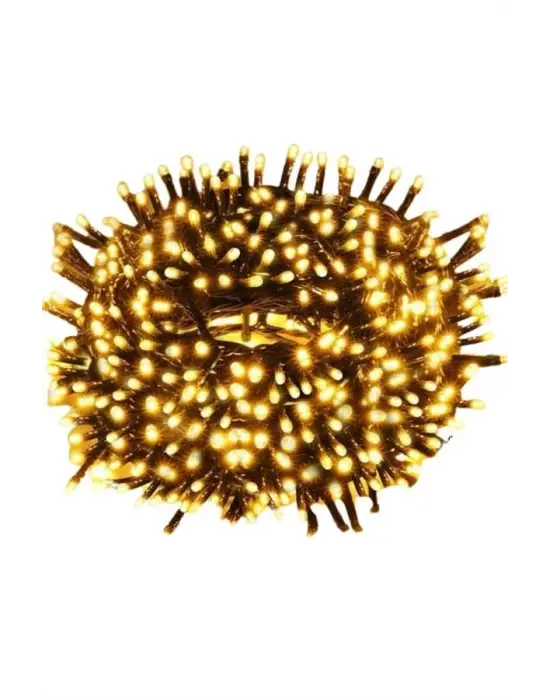 Led Işık Ağaç Süsleme Ampüllü Dekoratif Aydınlatma 10 Metre Gün Işığı