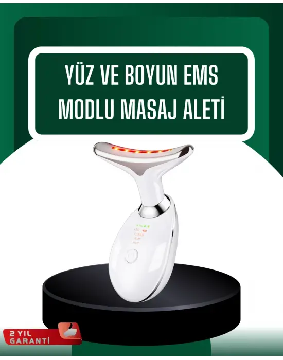 Led Işık Destekli Kırışıklık Karşıtı Yüz Bakım Aleti