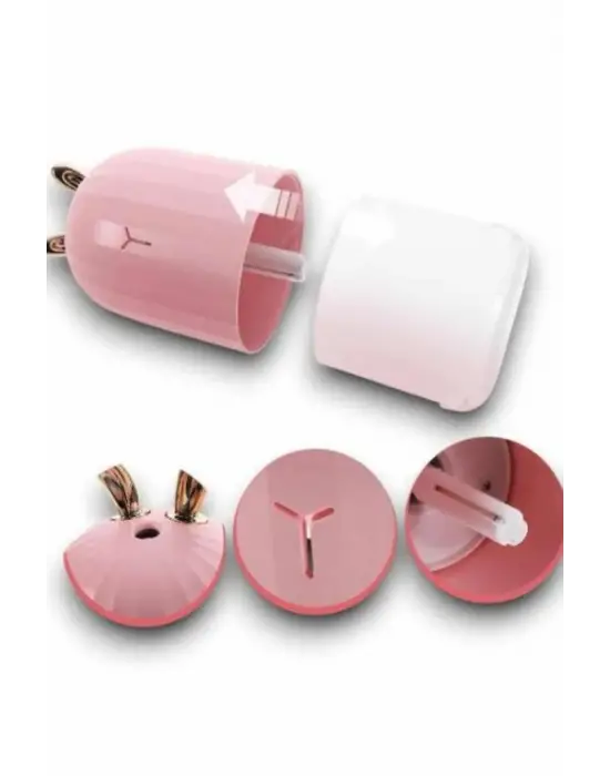 Led Işıklı Hava Nemlendirici Buhar Makinesi Dekoratif Aromaterapi