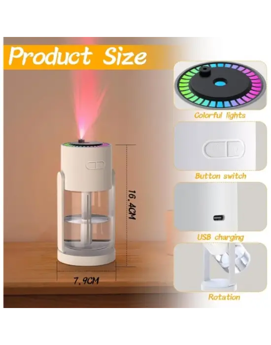 Led Işıklı Hava Nemlendirici Cihaz