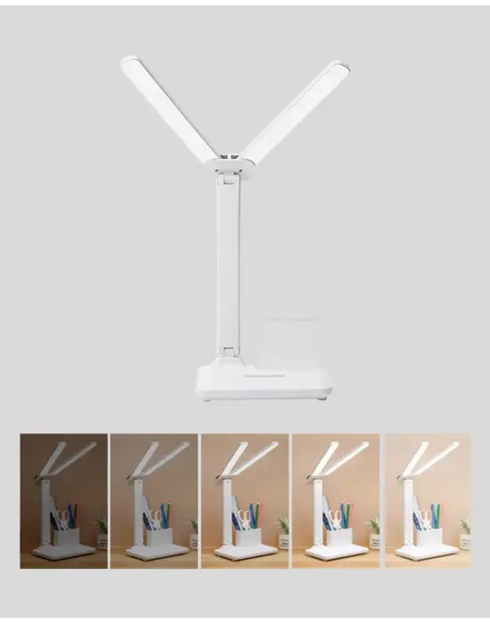 Led Işıklı Masa Lambası – Göz Yormayan, Kısılabilir Ve Esnek Başlıklı