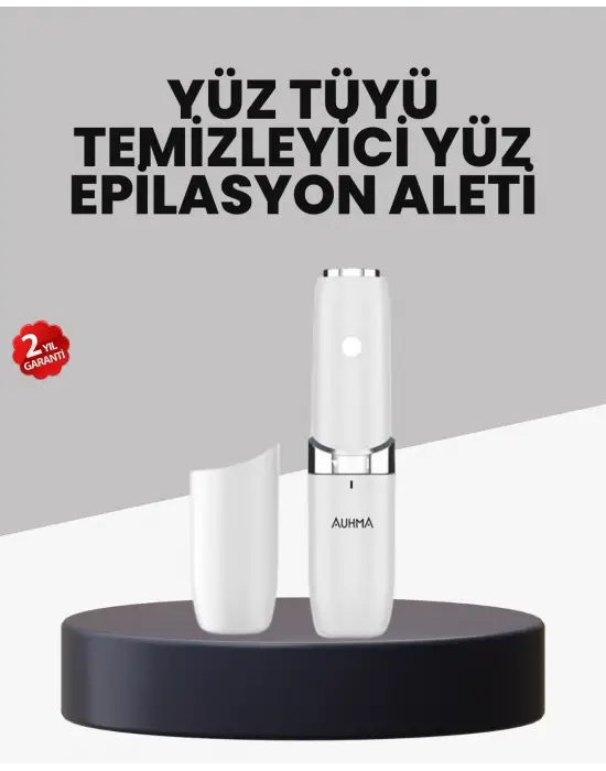 Led Işıklı Yüz Epilasyon Aleti Hassas Ve Ağrısız Tüy Alma
