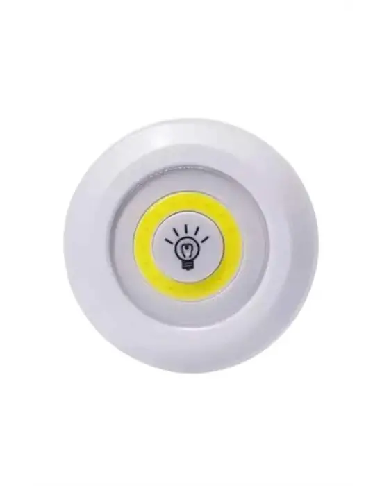 Led Lamba 3lü Uzaktan Kumandalı Yapışkanlı