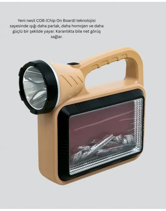 Led Solar Alev Işığı