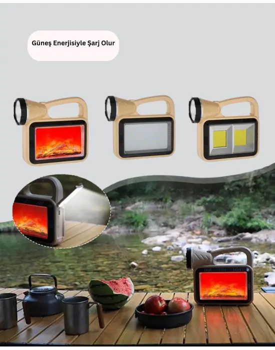 Led Solar Alev Işığı