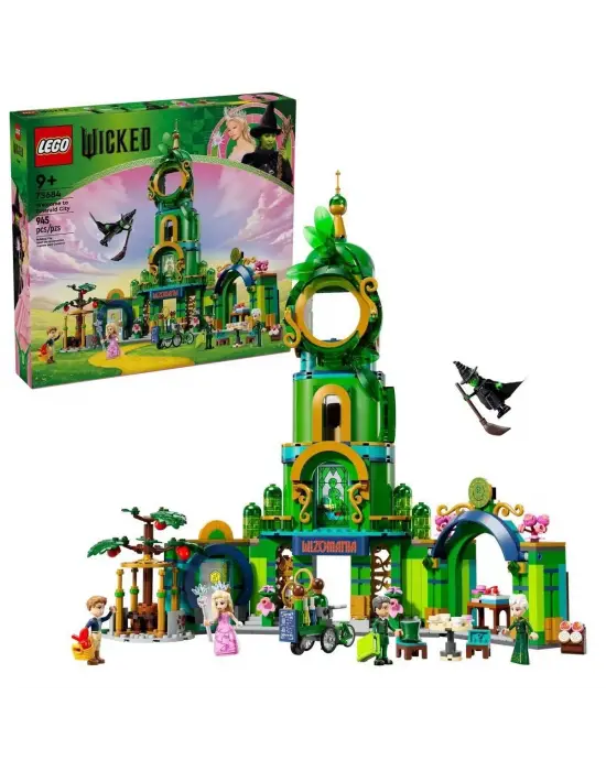 Omarı Sihirli Lego Seti - Emerald City Macerası Parça +9 Yaş