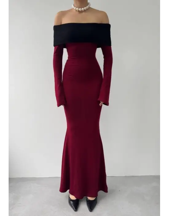 Omarı Yazın Şıklığı: Madonna Yaka Elbise