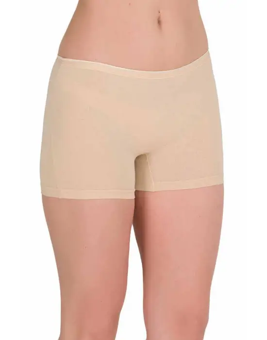 Omarı Sıkı Dokulu Kadın Boxer İç Çamaşırı