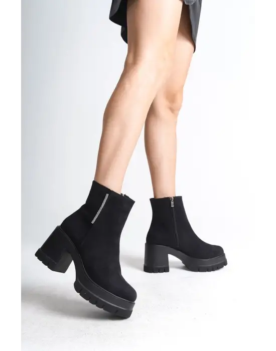 Rahat Tabanlı Süet Bayan Bot