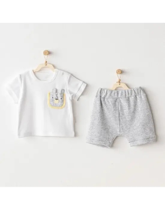 Little King 2li Bebe Takım Grey