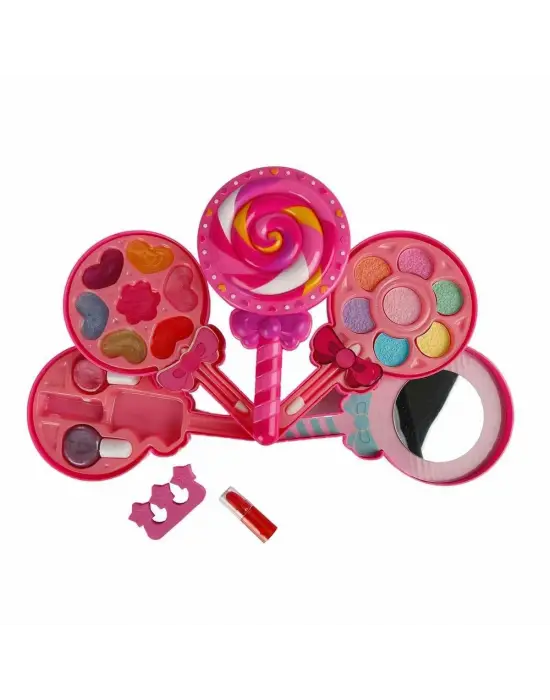Omarı Lolipop Şekilli 4 Katlı Makyaj Seti