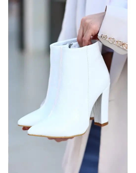 Modern Rugan Topuklu Bot