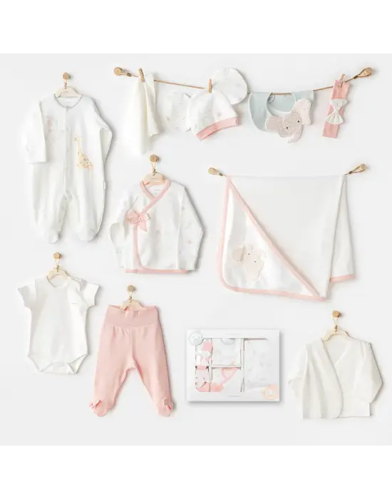 Love Family 10lu Hastane Çıkış Seti Ekru