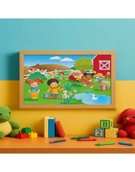 LP 709 FISHER PRİCE LITTLE PEOPLE 50 PARÇA