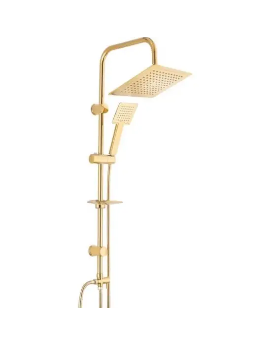 Omarı Krom Lüks Robot Yağmurlama Duş Seti