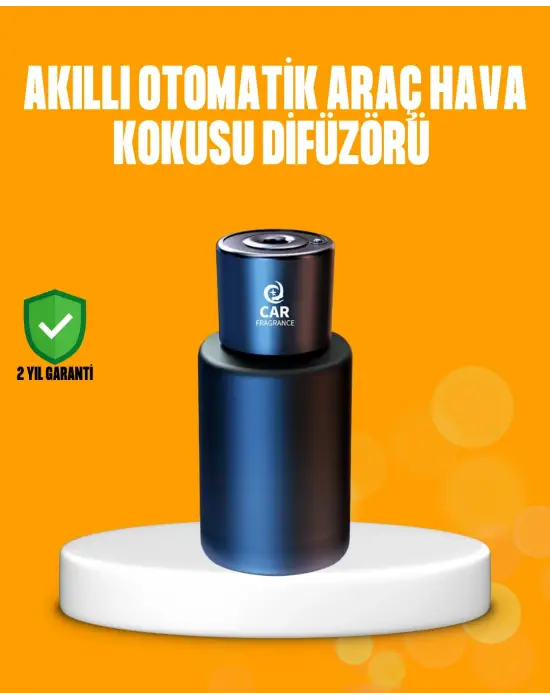 Lüks Oto Koku Difüzörü Doğal Buharlaşmalı Cam Tasarım