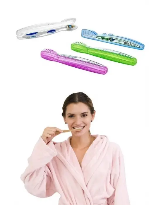 Omarı Hijyenik Seyahat Diş Fırçası Saklama Kutusu