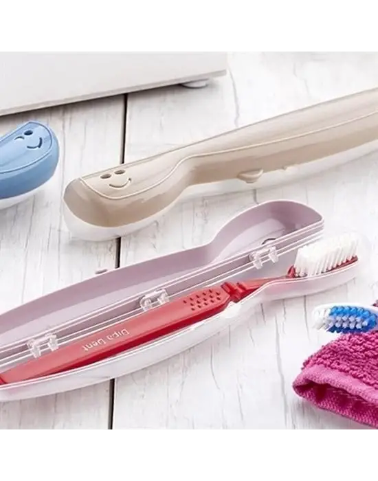 Omarı Hijyenik Seyahat Diş Fırçası Saklama Kutusu