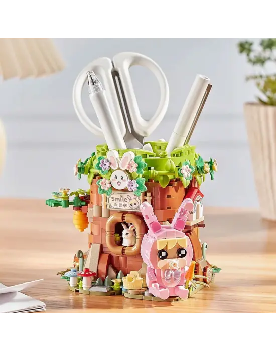 LZ1242 LOZ Kalemlik Blok Seti 617 Parça -Vagon life