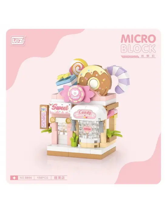 Omarı Yaratıcı Mini Blok Oyuncak Poşeti - Renkli Eğlence