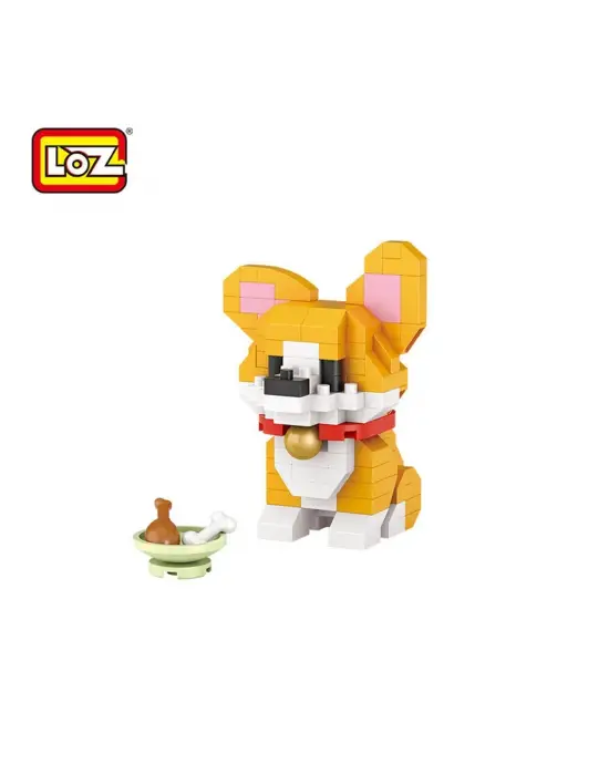 Omarı Renkli Köpek Blok Seti Mini Poşet