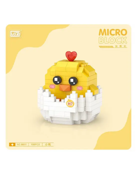 Omarı Mini Vagon Blok Oyuncak - Yaratıcı İnşaat Seti