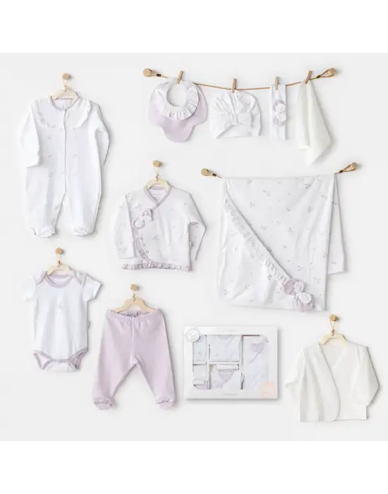 Magical Butterfly 10lu Hastane Çıkış Seti White