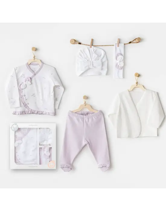 Magical Butterfly 5li Hastane Çıkış Seti White