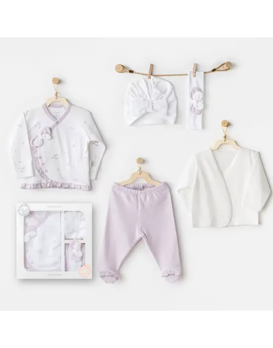 Magical Butterfly 5li Hastane Çıkış Seti White