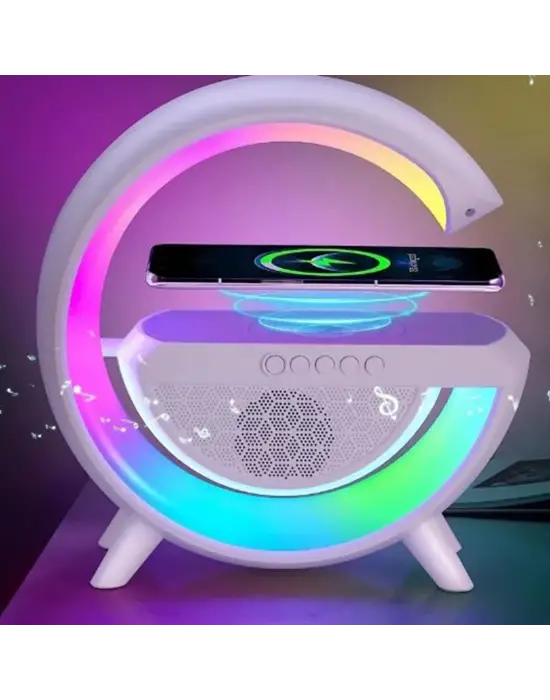 Omarı Taşınabilir Kablosuz Şarjlı Renkli Hoparlör