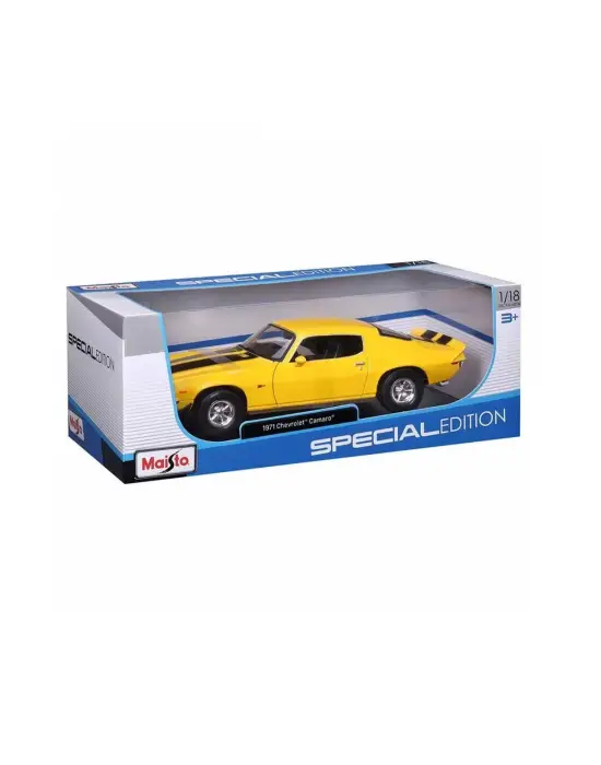 MAIS 31131 1971 Chevrolet Camaro Model Araba 1:18  -Necotoys
