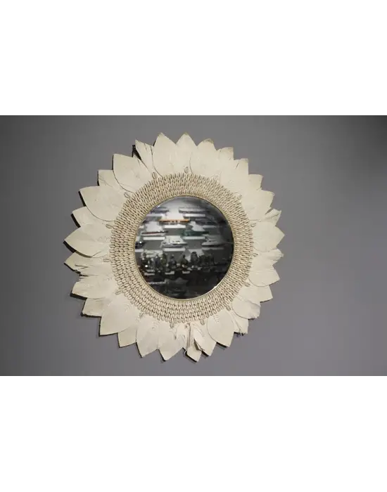 Makrome Duvar Aynası 3natural-11