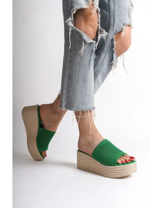 Modern Triko Bayan Terlik