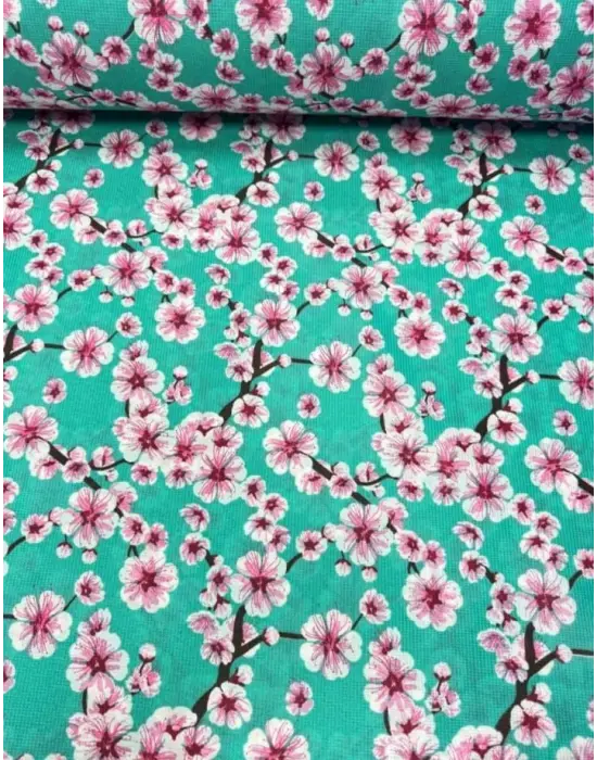 Masa Örtüsü & Piknik Örtsü -Raşel Kumaş 120 cm X 160 cm -Çiçek Desenli