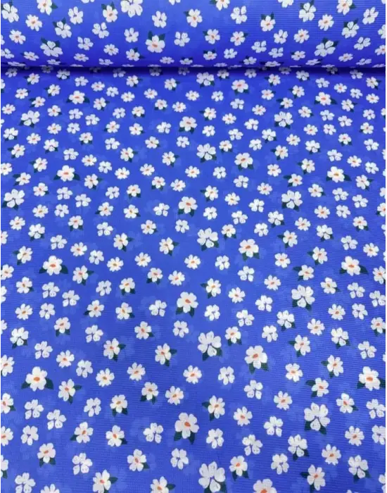 Masa Örtüsü & Piknik Örtsü -Raşel Kumaş 120 cm X 160 cm -Papatya Desenli