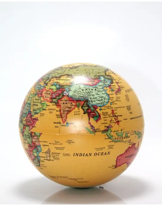 Masa Üstü Dönen Dünya Küre