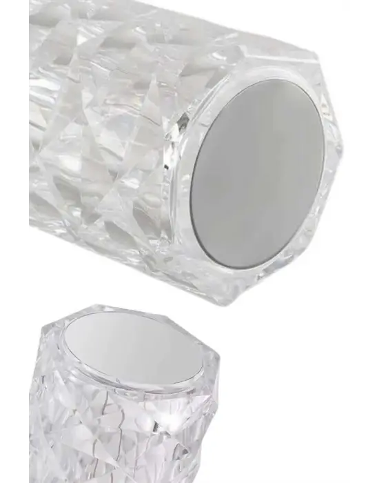 Masa Ve Gece Lambası Şık Ve Dayanıklı Sensörlü Şarjlı Kristal Lamba