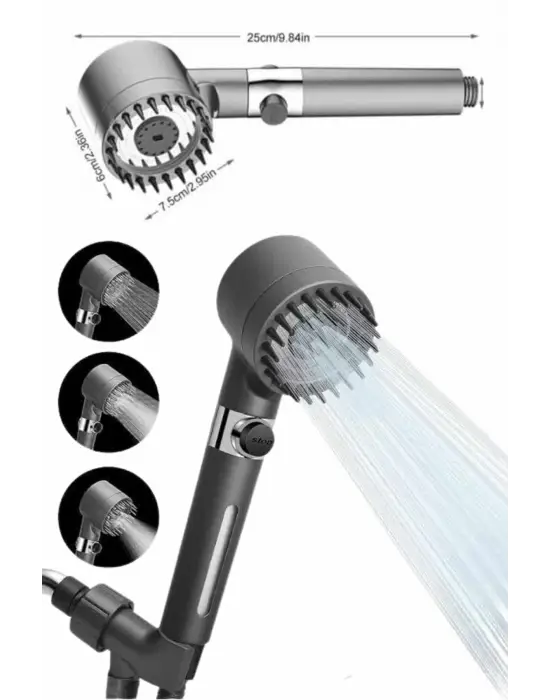 Masaj Etkili Duş Başlığı