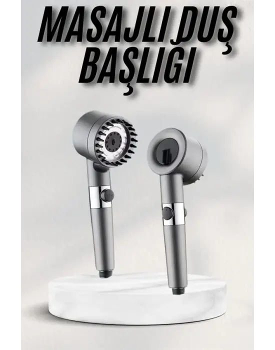 Masaj Etkili Turbolu Çok Fonksiyonlu Filtreli Duş Başlığı Yeni Nesil