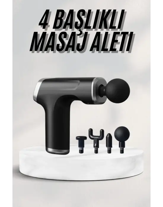 Masaj Tabancası 24v Type-c Hızlı Şarj Girişli Masaj Aleti Uzun Ömürlü