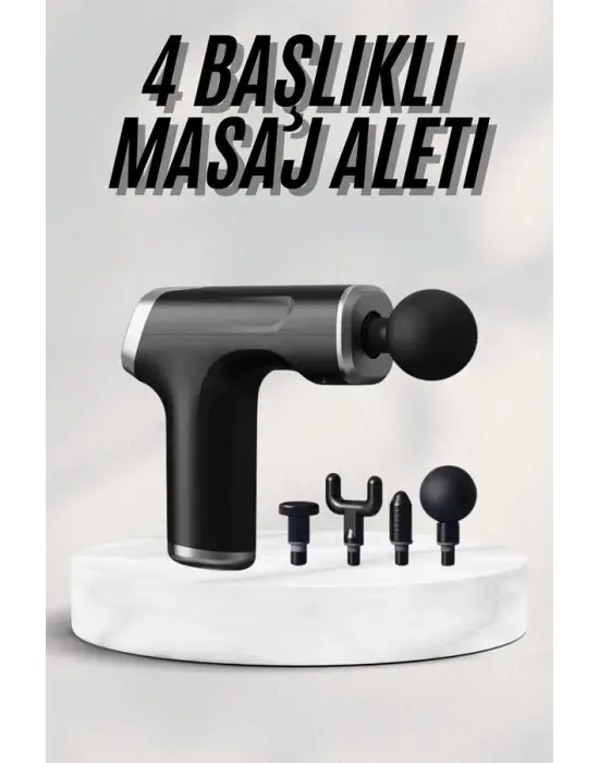 Masaj Tabancası 24v Type-c Hızlı Şarj Girişli Masaj Aleti Uzun Ömürlü