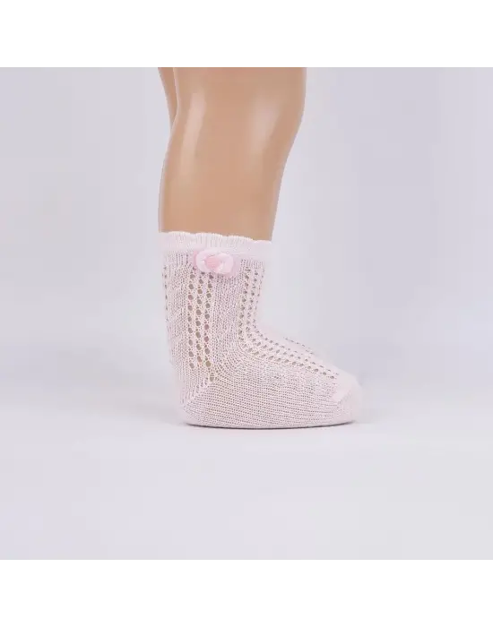 Maskot Aks File Kız Bebek Soket Çorap K43017 Asorti