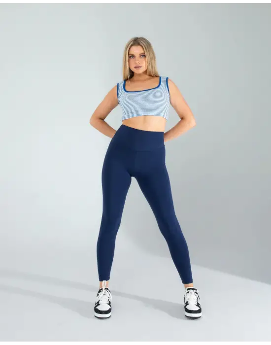 Göz Alıcı Çizgili Crop