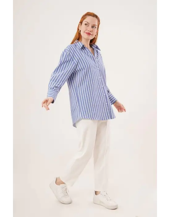 Omarı Mavi Gömlek İle Tarzınızı Tamamlayın