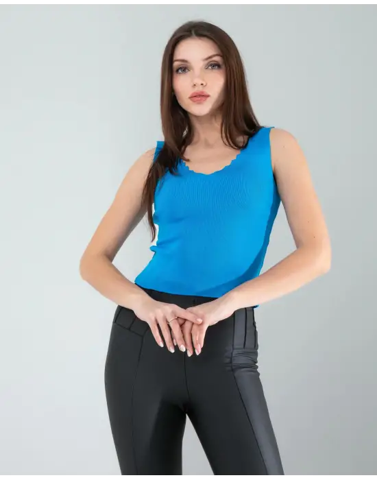 Göz Alıcı Crop Bluz